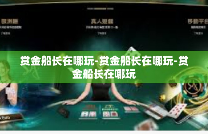 赏金船长在哪玩-赏金船长在哪玩-赏金船长在哪玩