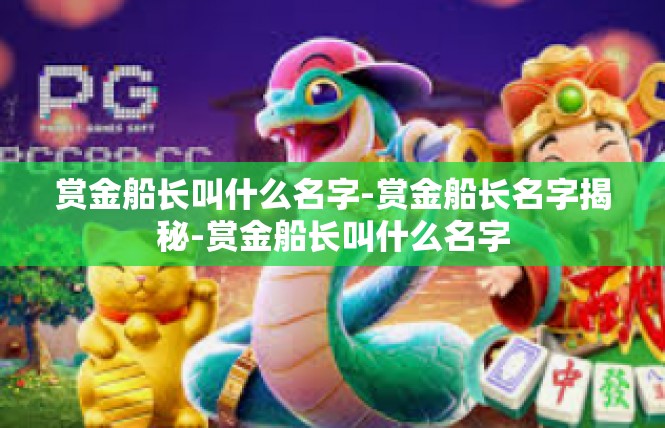 赏金船长叫什么名字-赏金船长名字揭秘-赏金船长叫什么名字