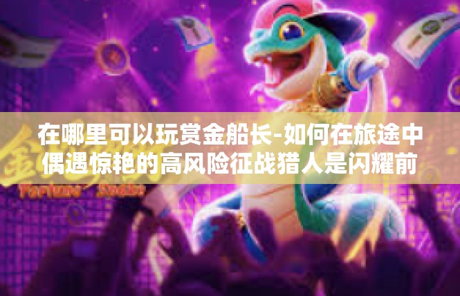 在哪里可以玩赏金船长-如何在旅途中偶遇惊艳的高风险征战猎人是闪耀前行记中的揭秘热点—在哪能体验神秘的玩赏金船长！在哪里可以玩赏金船长