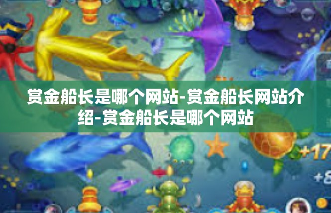 赏金船长是哪个网站-赏金船长网站介绍-赏金船长是哪个网站
