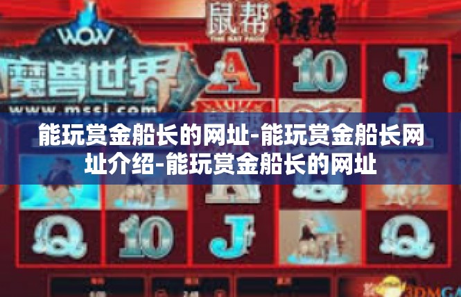 能玩赏金船长的网址-能玩赏金船长网址介绍-能玩赏金船长的网址