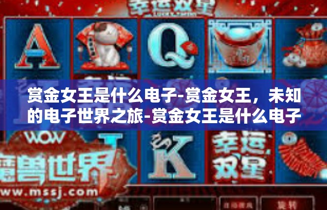 赏金女王是什么电子-赏金女王，未知的电子世界之旅-赏金女王是什么电子