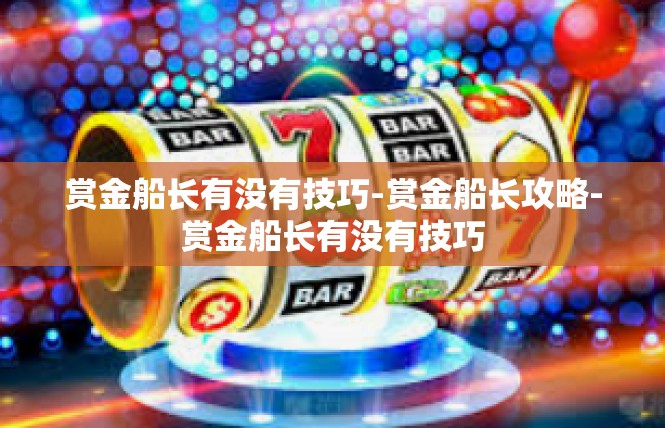 赏金船长有没有技巧-赏金船长攻略-赏金船长有没有技巧