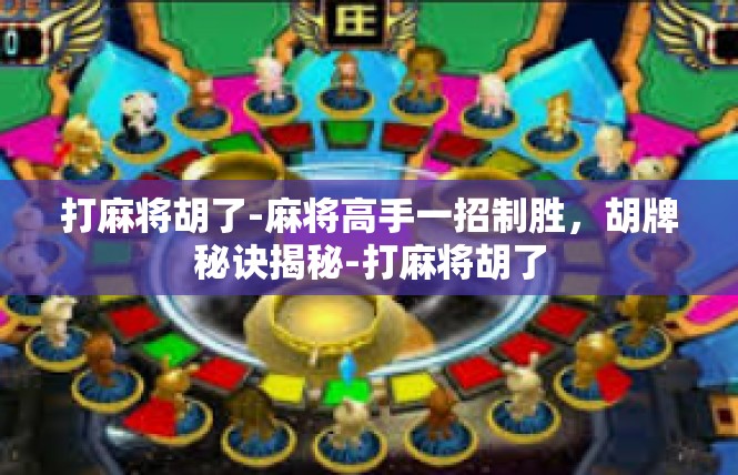 打麻将胡了-麻将高手一招制胜，胡牌秘诀揭秘-打麻将胡了