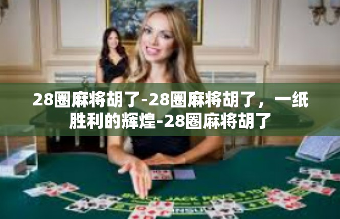 28圈麻将胡了-28圈麻将胡了，一纸胜利的辉煌-28圈麻将胡了